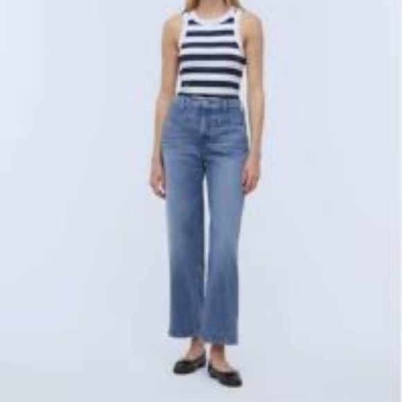Madewell Blue Flare & Wide Leg Jeans - Picture 4 of 13